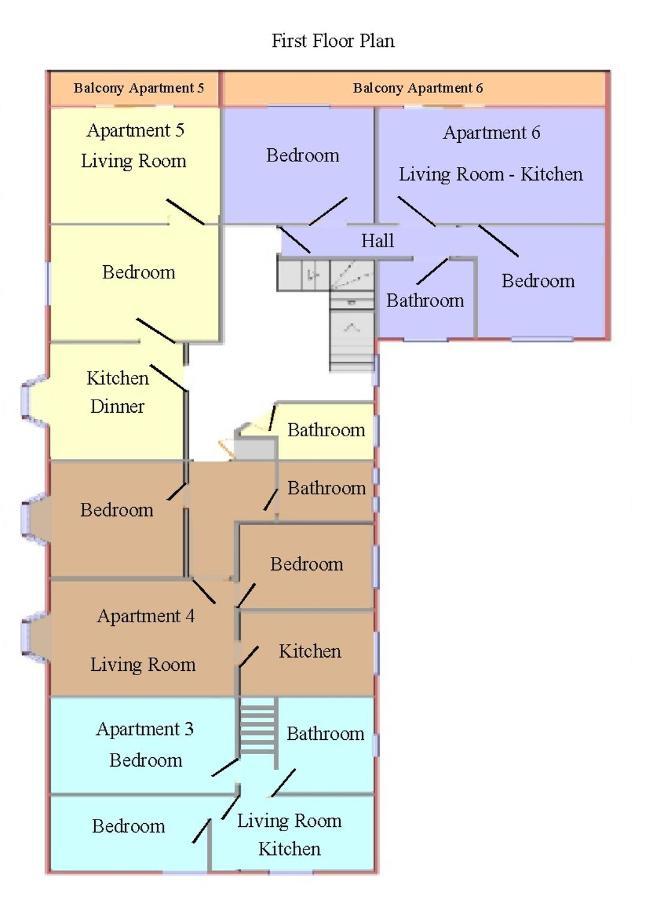 Beach Court Holiday Apartments سكيغنيس المظهر الخارجي الصورة